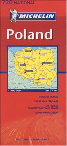 Michelin Folded Map of Poland (28K)